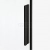 NEW TRENDY Drzwi prysznicowe przesuwne SMART BLACK 100x200 EXK-4109